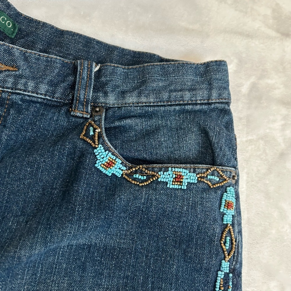 Lauren Jeans Co. Ralph Lauren Beaded Jeans - Picture 6 of 12